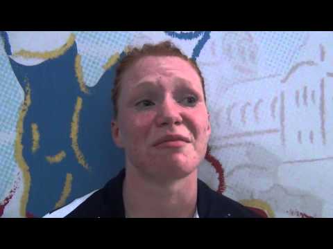 Jennifer Page (USA) after winning 63 kg bronze medal at Junior Worlds