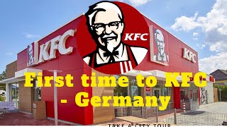 Ingolstadt - First time to KFC GERMANY
