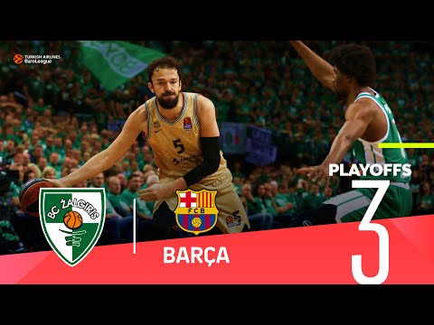Barca gets Final Four ticket! | Playoffs Game 3, Highlights | Turkish Airlines EuroLeague