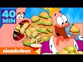SpongeBob | 40 minuten lang Patrick die alles opeet! | Nickelodeon Nederlands