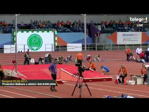 60m [M], II. i III. skupina, Bruno Penezić - Prvenstvo Balkana u dvorani 2017