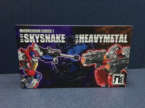 Shapeshift, Inc. Microlegion Series 1 - SKYSNAKE and HEAVYMETAL