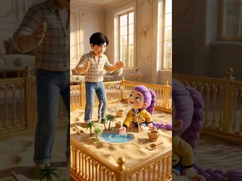 Jinu le crea una gran piscina🏊 a Mini Rumi  #jinu  #rumi  #kpopdemonhunters