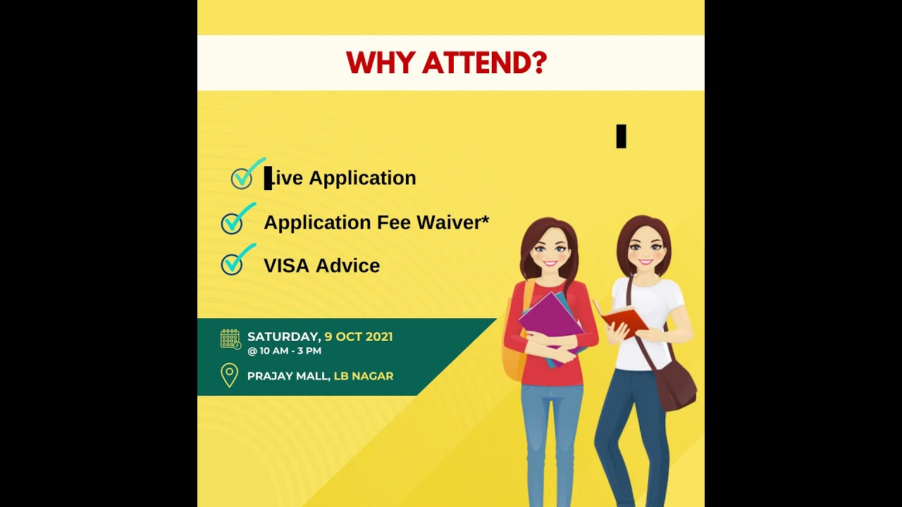 STUDY ABROAD FAIR 9TH OCT