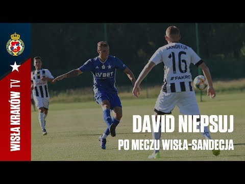 David Niepsuj po meczu z Sandecją Nowy Sącz (03.07.19)