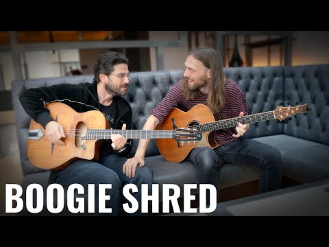 Boogie Shred // Mike Dawes & Joscho Stephan [Hotel Lobby Jam]