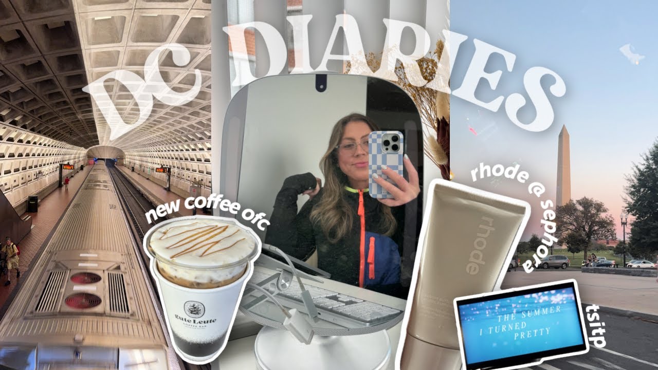 week in my life: back in my DC routine, new skincare, tsitp finale, books, early fall fits etc.