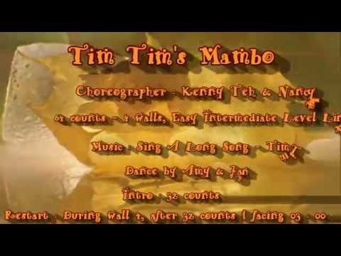 Tim Tim's Mambo - Line Dance ( by  Kenny Teh  & Nancy Lee )
