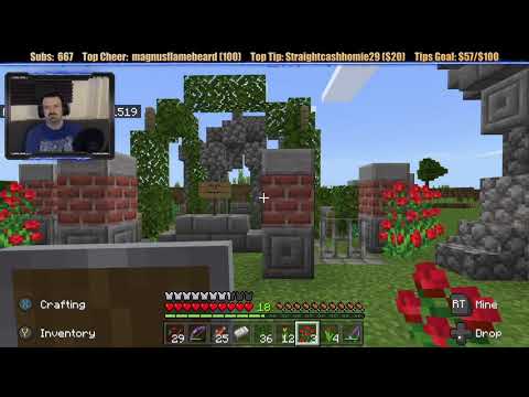 Minecraft "Chill Stream" Jan. 27, 2020 pt2 - Mutton Project and Working Refrigerator