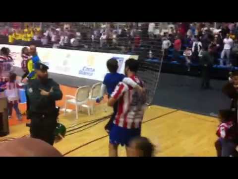 Celebración final copa del rey de balonmano