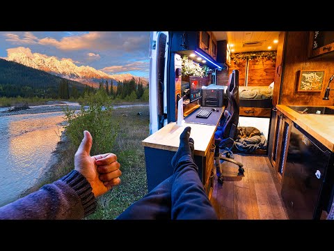 POV: Living in a Van Down by the River (Driving to Alaska)
