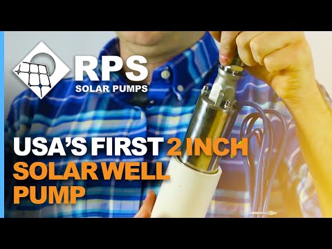USA’s First 2 Inch Solar Pump - RPS Solar Pump 400N