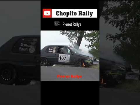 Big Rally Crash!! 💥 Rallye Velay Auvergne 2025 #chopito  #crash  #rally #wrc #rallye #compilation