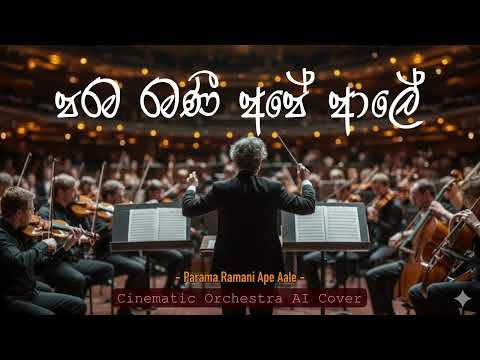 Parama Ramani Ape Aale - Cinematic Orchestra Cover Song by @CineOrchestraAI