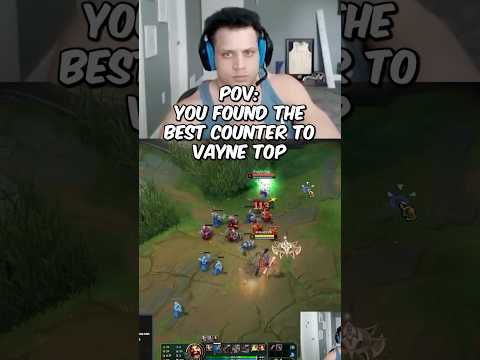 Tyler1 Best Counter To Vayne Top