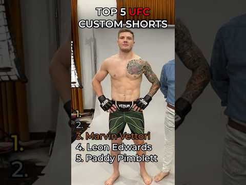 The Rise of Custom Fight Shorts in MMA