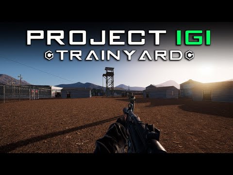 Project IGI Remake - Trainyard - Mission 1 [1440p 60fps]