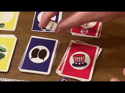 Understanding the Influence cards in Election Night in America