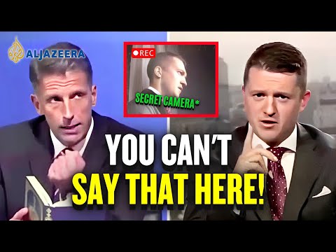 Tommy Robinson EXPOSES Islam So Badly, Al Jazeera Was Forced To Shut Off The Cameras!