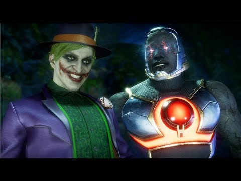 MORTAL KOMBAT 11 - JOKER vs DARKSEID Gameplay (MK11) @ 1440p (60ᶠᵖˢ) ✔