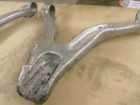 volvo 850 t5r restoration part 6 refurbishing the aluminiumn suspension arms