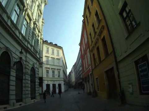 Jazda centrom Bratislavy