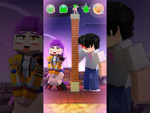 RUMI vs. JINU - Twin Telepathy Challenge???? - Kpop Demon Hunters ???? #kpop #huntrix #kpopdemonhunters