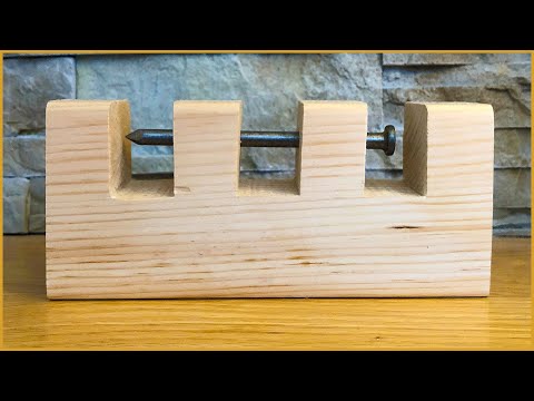 Impossible Nail-Through-Wood Trick 2.0
