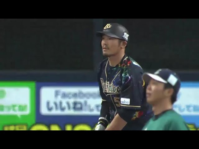 【6回裏】「浪速の轟砲」会心の一発!! バファローズ・T-岡田の勝ち越し弾!! 2016/7/30 Bs-L