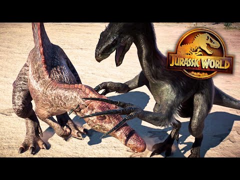 THERIZINOSAURUS vs ALL GIANT CARNIVORE DINOSAURS in JWE2