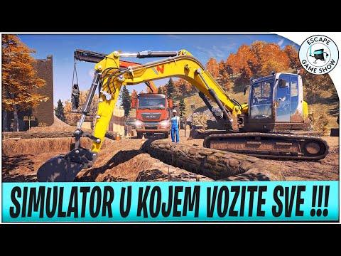 🔴 CONSTRUCTION SIMULATOR - KAKVA JE IGRA U CO OP MODU? // Escape Game Show