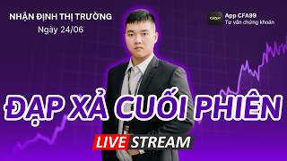 Vnindex Xả Hàng Cuối Phiên  - Phạm Nhật Vượng Thâu Tóm LPBank. Nhận Định Thị Trường Ngày 24/6. 