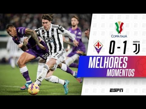 Gols e lances de Fiorentina x Juventus