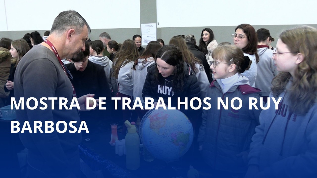 Do Egito à tabela periódica: alunos transformam conhecimento em espetáculo no Ruy Barbosa
