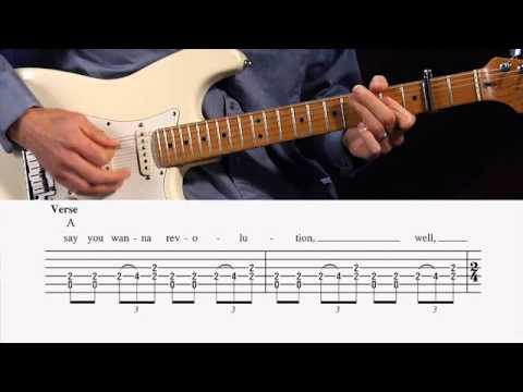 The Beatles "Revolution" Guitar Lesson @ GuitarInstructor.com (preview)