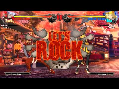 GGXrd Chip (witcher) vs Milia (Mercury)