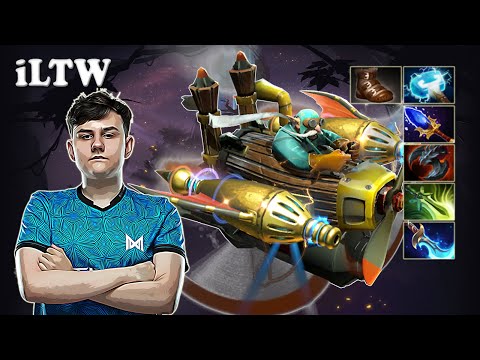 iLTW - Gyrocopter Safelane | Dota 2 7.30c Gameplay