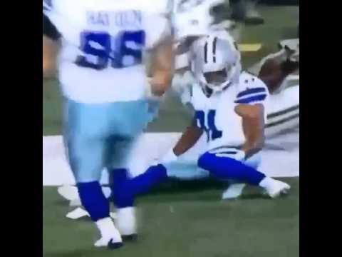 Cowboys DB Byron Jones pops knee back in place and continues to play????️