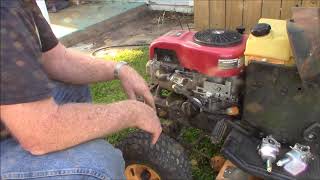 surging problem with B & S engine on Craftsman riding mower