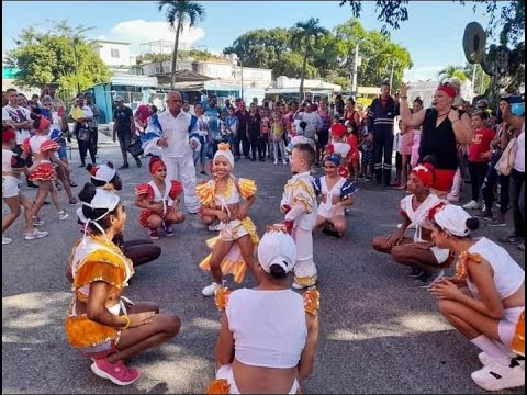 Comparsa infantil de Cabaiguán representará a la provincia en Concurso Nacional