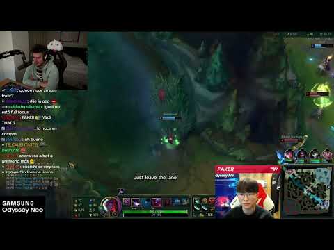 FAKER Flamea a ELMILLOR 😂