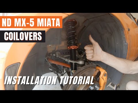 How to Install and Setup Coilovers Properly - ND MX-5 Miata