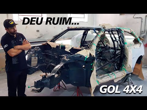 ELE BATEU O 4X4 NA COLA e TERÁ QUE REMONTAR O CARRO em 30 DIAS