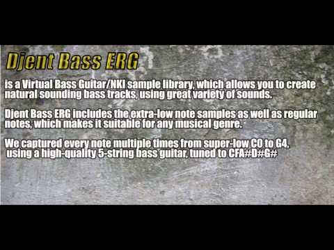 DjentBass ERG Virtual Instrument Kontakt Library VST