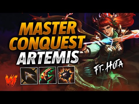 ARTEMIS, EL NUEVO COOLDOWN DEL 3 XD - Warchi - Smite Master Conquest