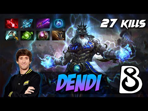 DENDI ZEUS 27 KILLS - VALOROUS 90min Battle - Dota 2 Pro Gameplay [Watch & Learn]