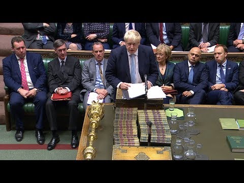 Watch again: Boris Johnson addresses the House of Commons on his Brexit plans