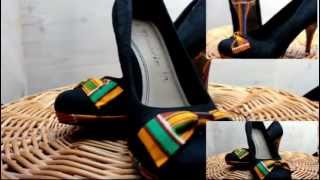 DIY: How to design your heels with (Kente) African print