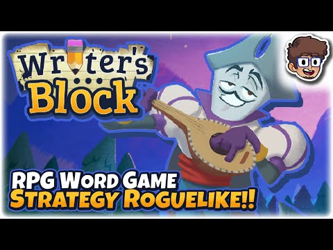 RPG WORD GAME STRATEGY ROGUELIKE! | Let's Try Writer's Block