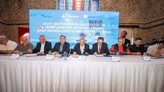 İzmir'de Sporcular Afet Gönüllüsü Oluyor